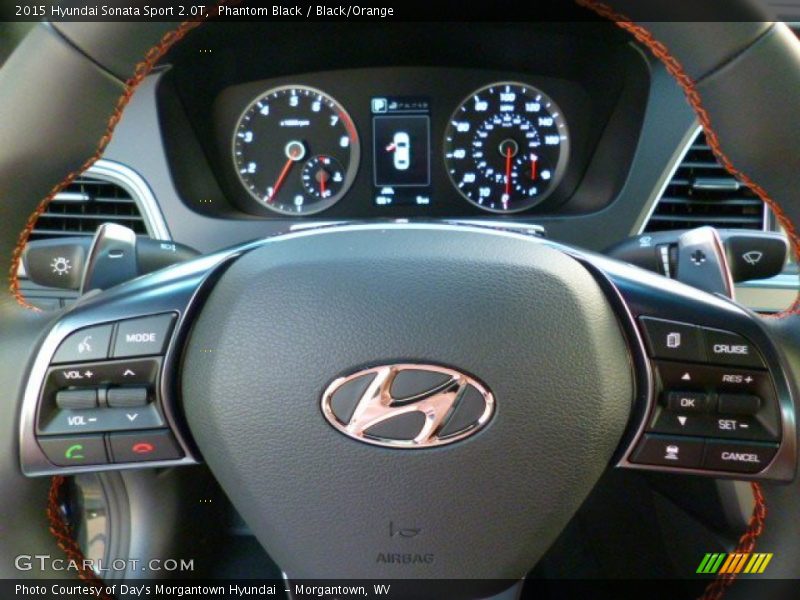 Controls of 2015 Sonata Sport 2.0T