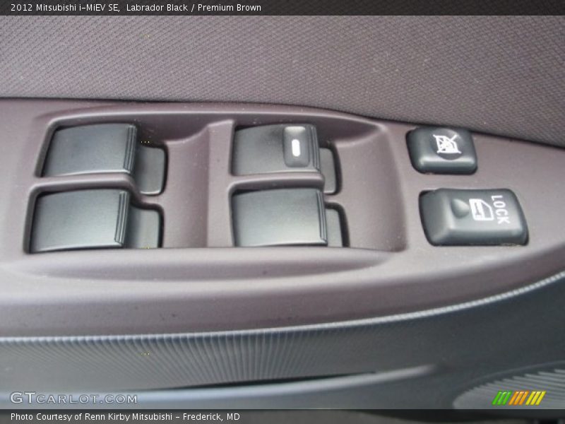 Controls of 2012 i-MiEV SE