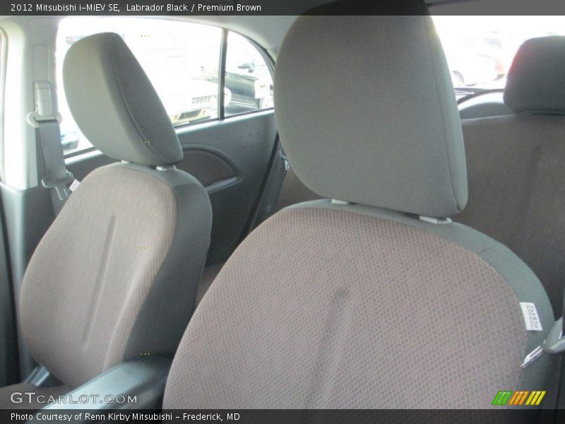 Labrador Black / Premium Brown 2012 Mitsubishi i-MiEV SE