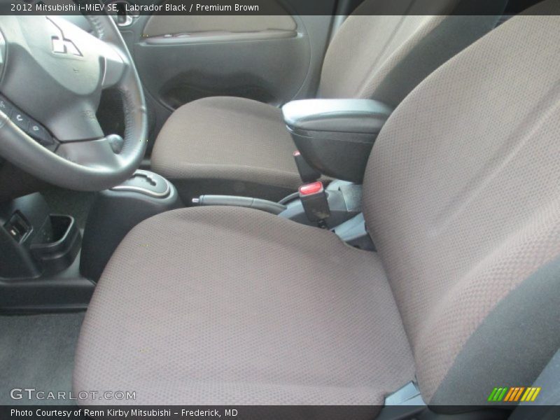 Labrador Black / Premium Brown 2012 Mitsubishi i-MiEV SE