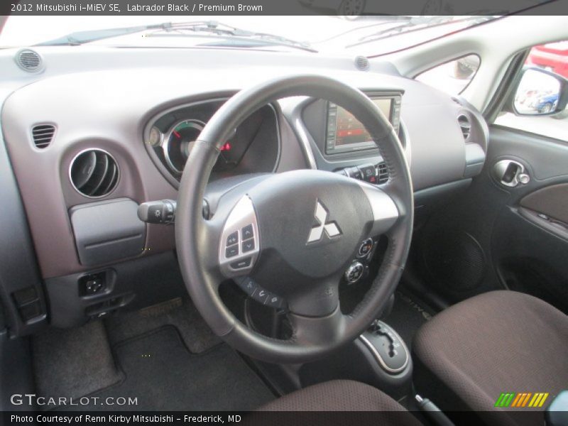 Premium Brown Interior - 2012 i-MiEV SE 