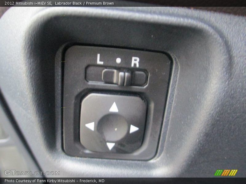 Controls of 2012 i-MiEV SE