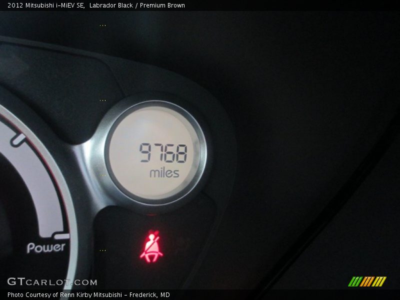 Labrador Black / Premium Brown 2012 Mitsubishi i-MiEV SE