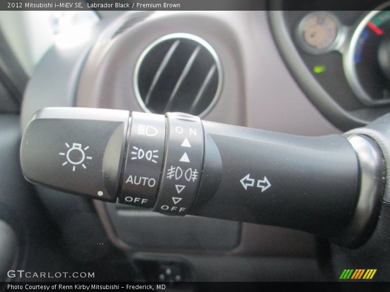 Controls of 2012 i-MiEV SE