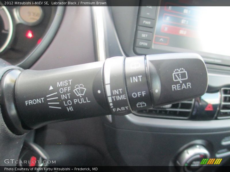 Controls of 2012 i-MiEV SE