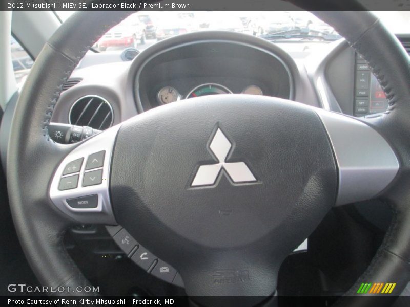 Labrador Black / Premium Brown 2012 Mitsubishi i-MiEV SE