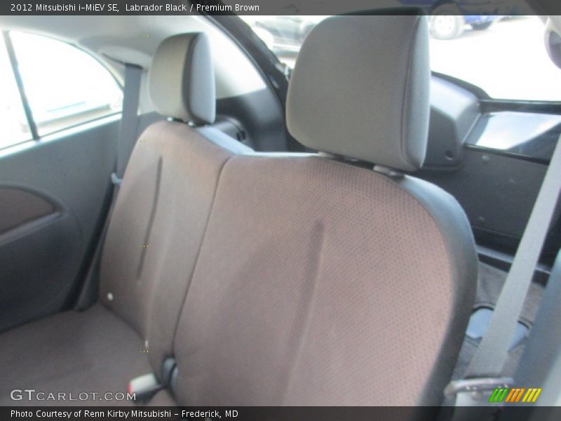 Labrador Black / Premium Brown 2012 Mitsubishi i-MiEV SE