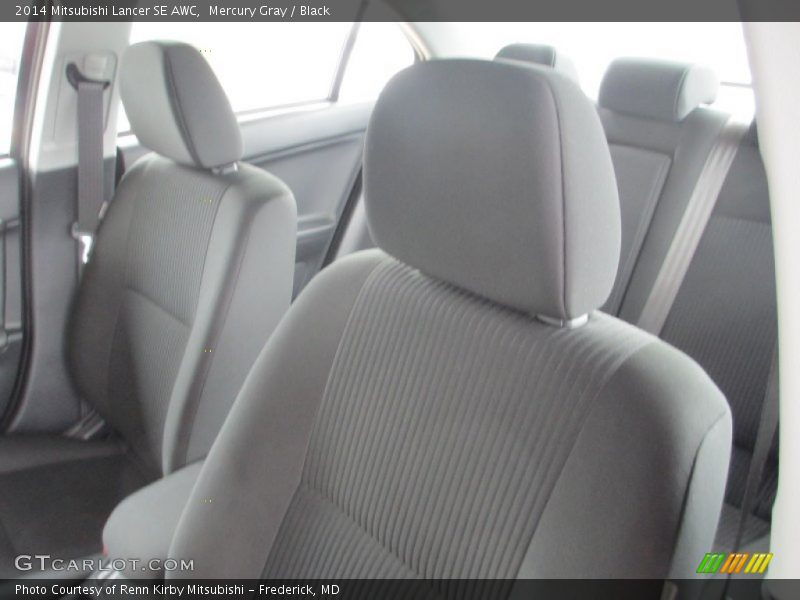 Mercury Gray / Black 2014 Mitsubishi Lancer SE AWC