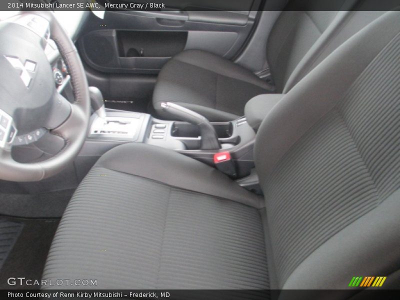 Mercury Gray / Black 2014 Mitsubishi Lancer SE AWC