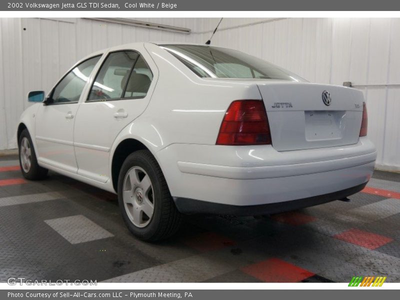 Cool White / Beige 2002 Volkswagen Jetta GLS TDI Sedan