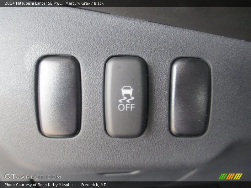 Mercury Gray / Black 2014 Mitsubishi Lancer SE AWC