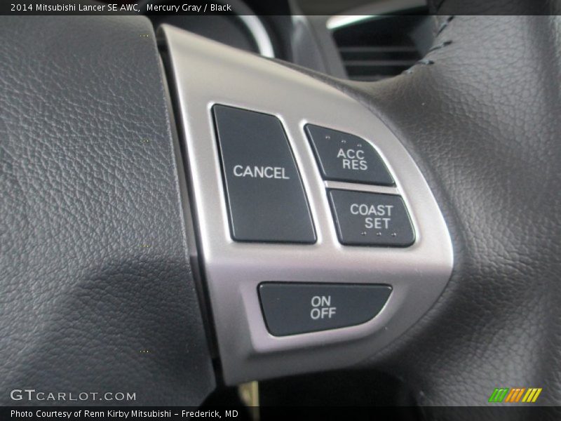 Mercury Gray / Black 2014 Mitsubishi Lancer SE AWC