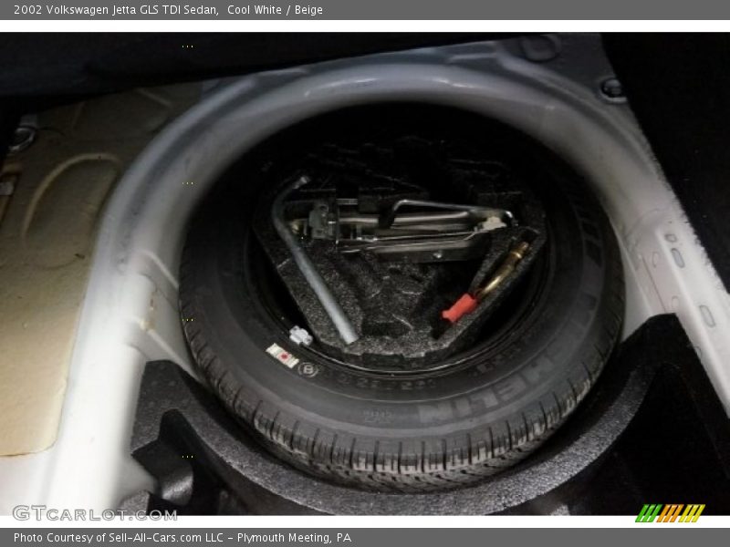Cool White / Beige 2002 Volkswagen Jetta GLS TDI Sedan