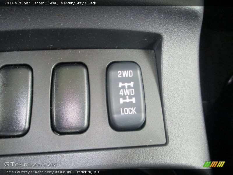 Mercury Gray / Black 2014 Mitsubishi Lancer SE AWC