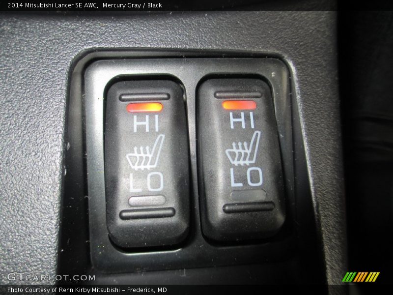 Mercury Gray / Black 2014 Mitsubishi Lancer SE AWC