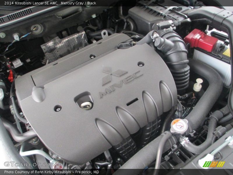 Mercury Gray / Black 2014 Mitsubishi Lancer SE AWC