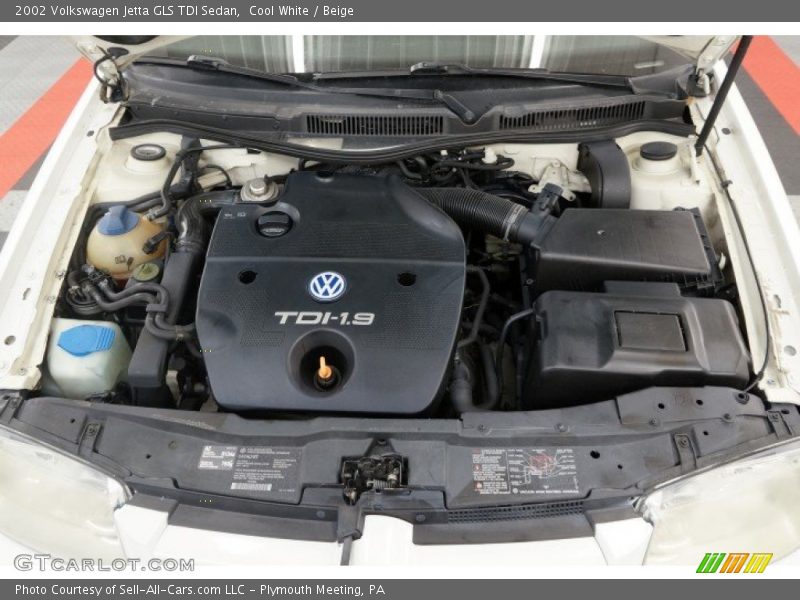 Cool White / Beige 2002 Volkswagen Jetta GLS TDI Sedan