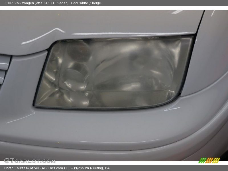 Cool White / Beige 2002 Volkswagen Jetta GLS TDI Sedan