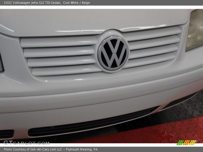Cool White / Beige 2002 Volkswagen Jetta GLS TDI Sedan