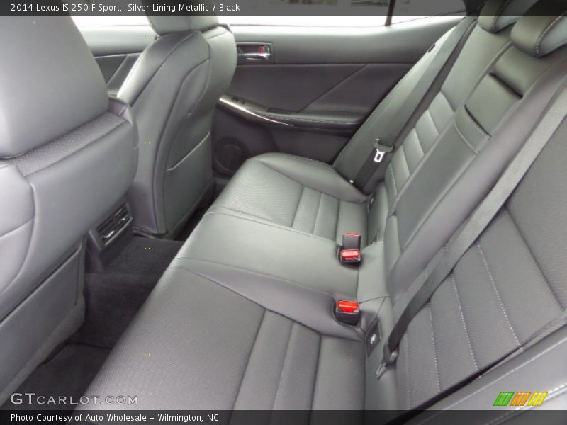Silver Lining Metallic / Black 2014 Lexus IS 250 F Sport
