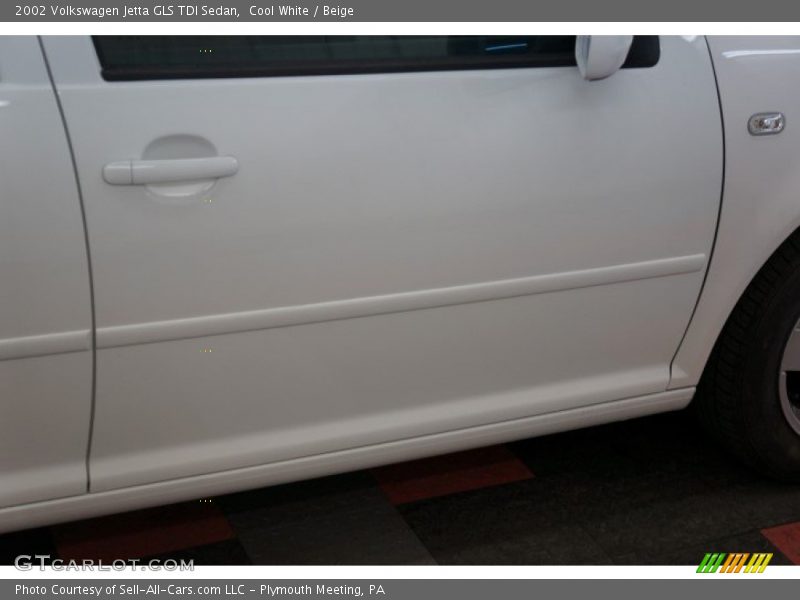 Cool White / Beige 2002 Volkswagen Jetta GLS TDI Sedan