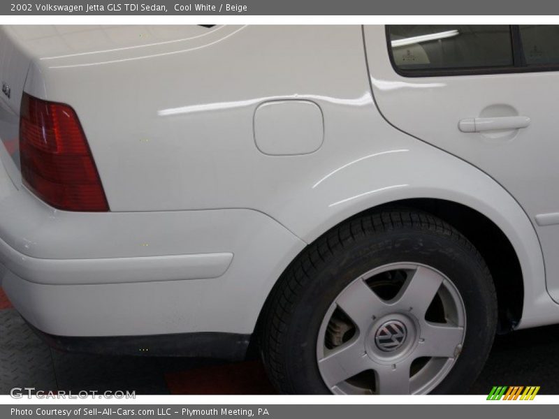 Cool White / Beige 2002 Volkswagen Jetta GLS TDI Sedan