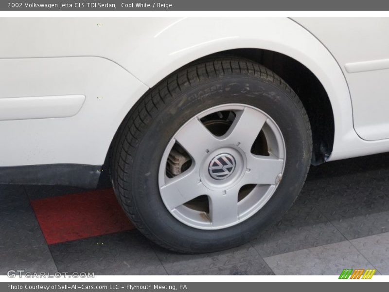Cool White / Beige 2002 Volkswagen Jetta GLS TDI Sedan