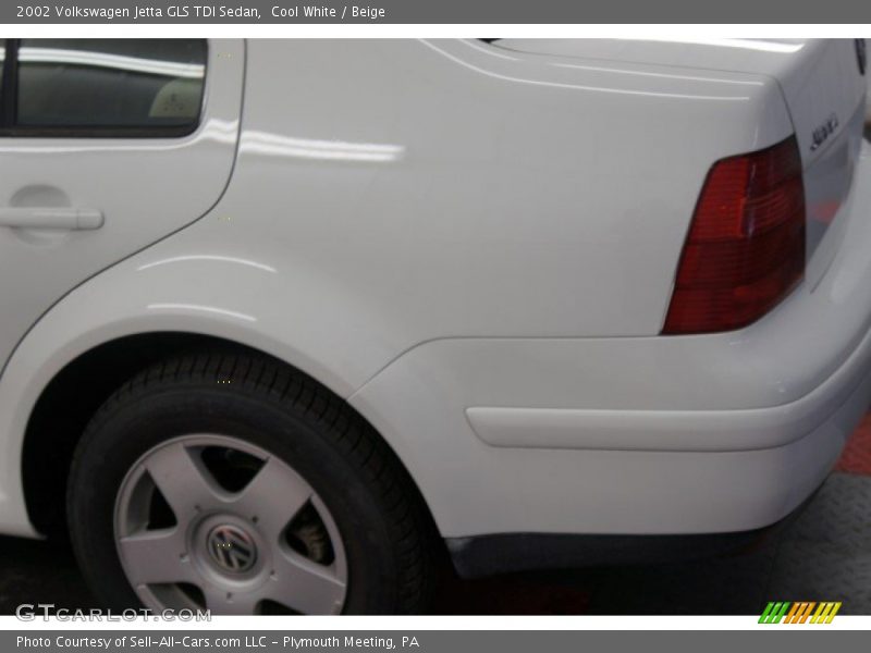 Cool White / Beige 2002 Volkswagen Jetta GLS TDI Sedan