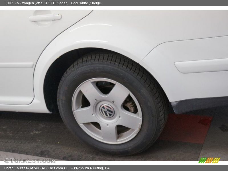 Cool White / Beige 2002 Volkswagen Jetta GLS TDI Sedan