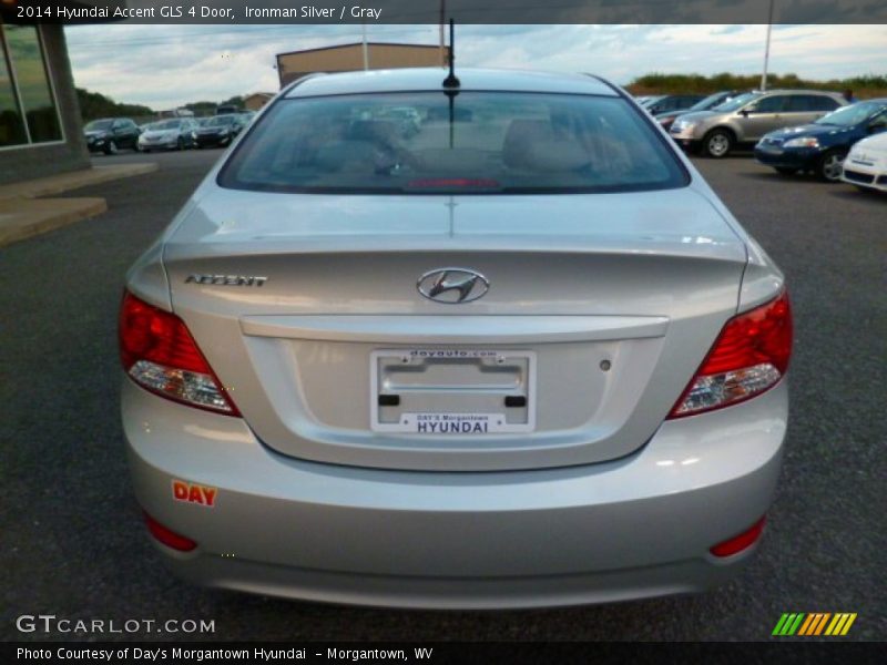 Ironman Silver / Gray 2014 Hyundai Accent GLS 4 Door