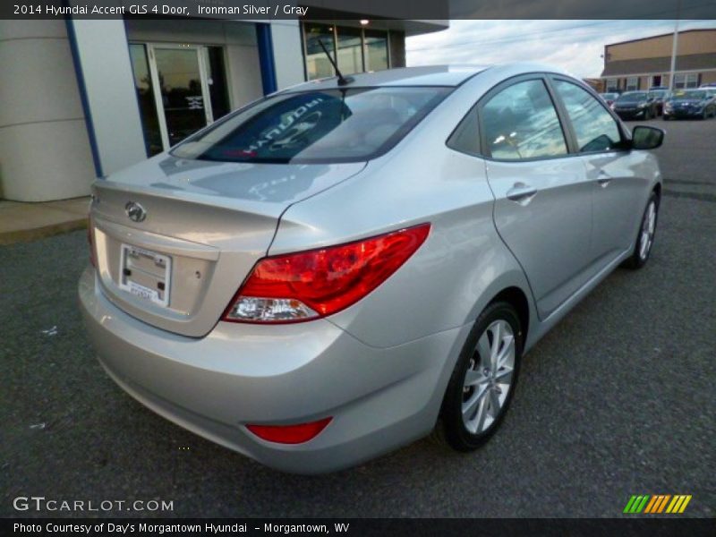 Ironman Silver / Gray 2014 Hyundai Accent GLS 4 Door