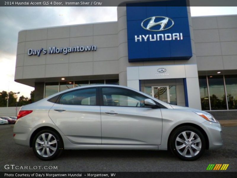 Ironman Silver / Gray 2014 Hyundai Accent GLS 4 Door