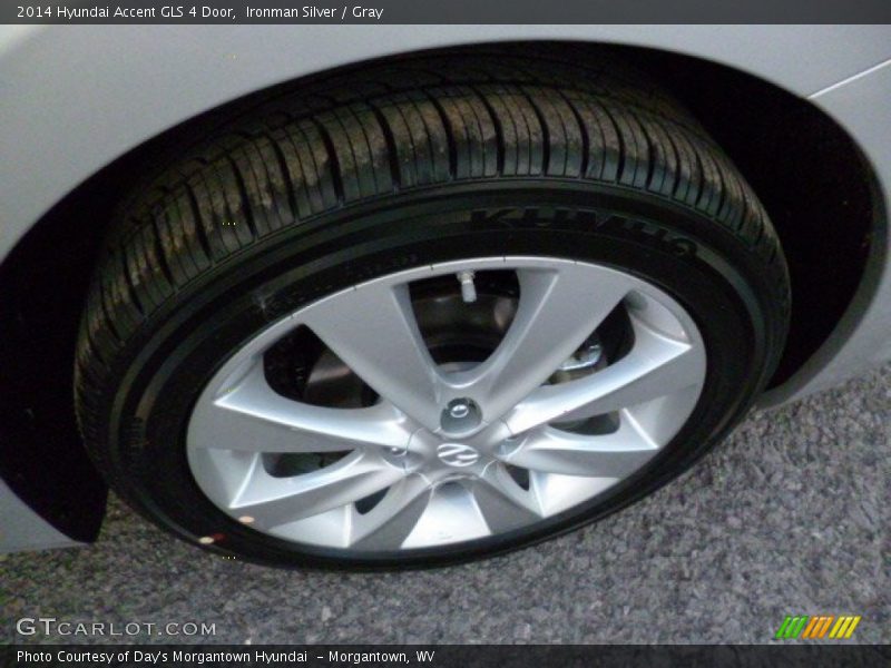 Ironman Silver / Gray 2014 Hyundai Accent GLS 4 Door
