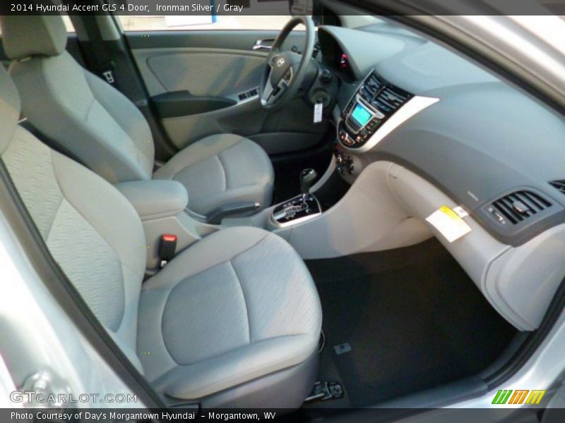 Ironman Silver / Gray 2014 Hyundai Accent GLS 4 Door