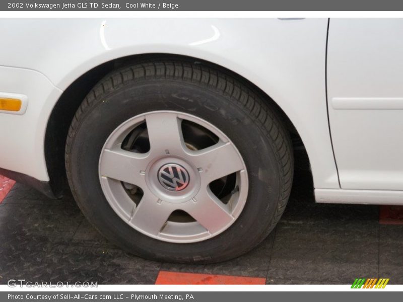 Cool White / Beige 2002 Volkswagen Jetta GLS TDI Sedan