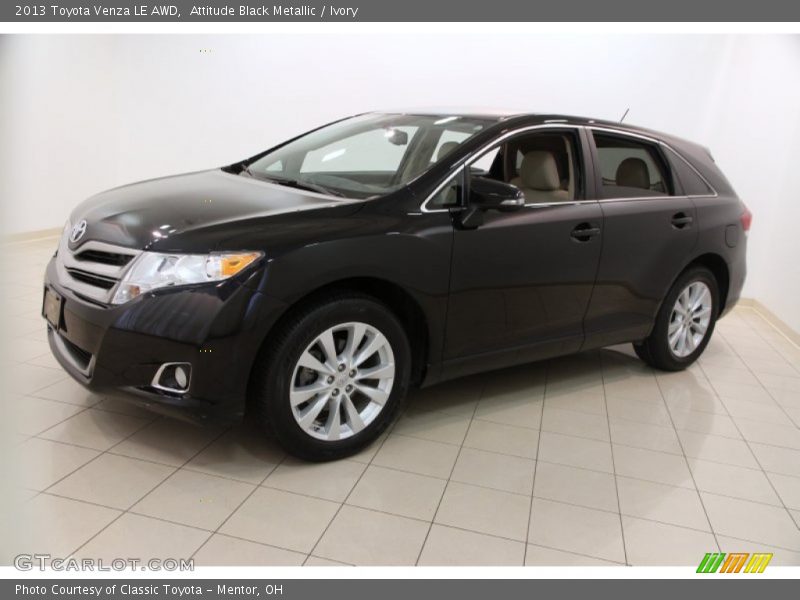 Attitude Black Metallic / Ivory 2013 Toyota Venza LE AWD