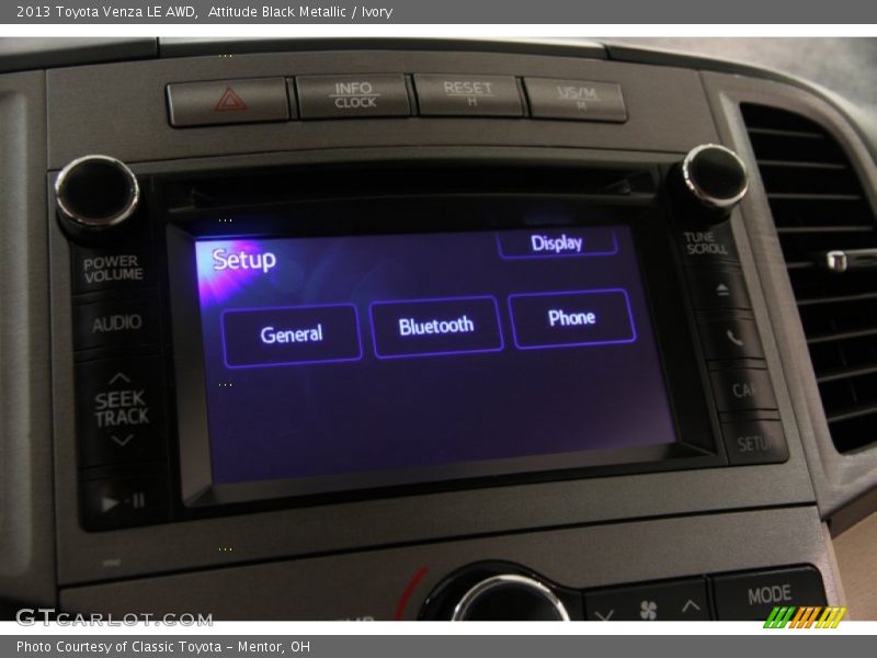 Attitude Black Metallic / Ivory 2013 Toyota Venza LE AWD
