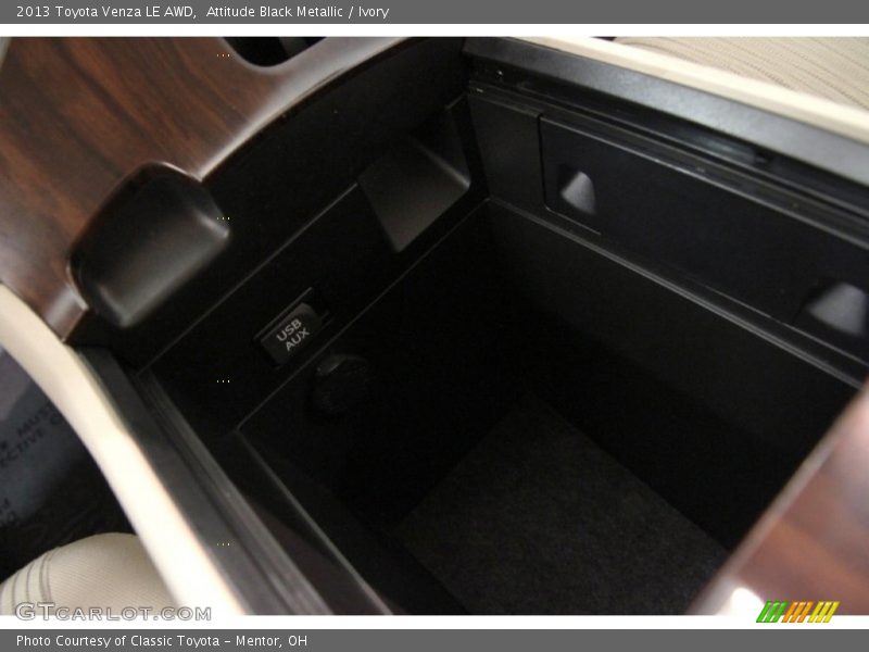 Attitude Black Metallic / Ivory 2013 Toyota Venza LE AWD