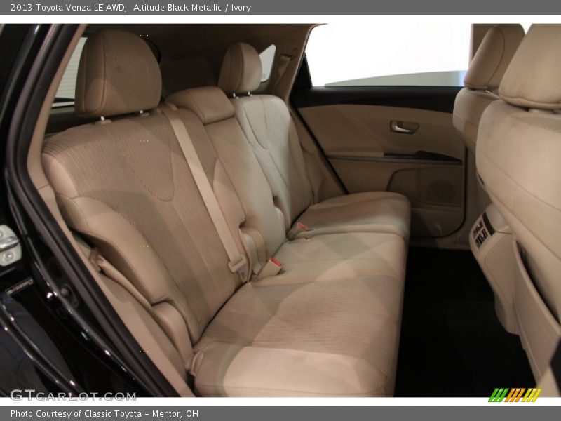 Attitude Black Metallic / Ivory 2013 Toyota Venza LE AWD
