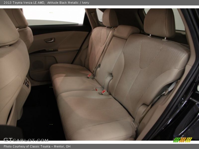 Attitude Black Metallic / Ivory 2013 Toyota Venza LE AWD