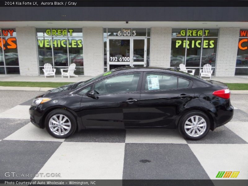 Aurora Black / Gray 2014 Kia Forte LX