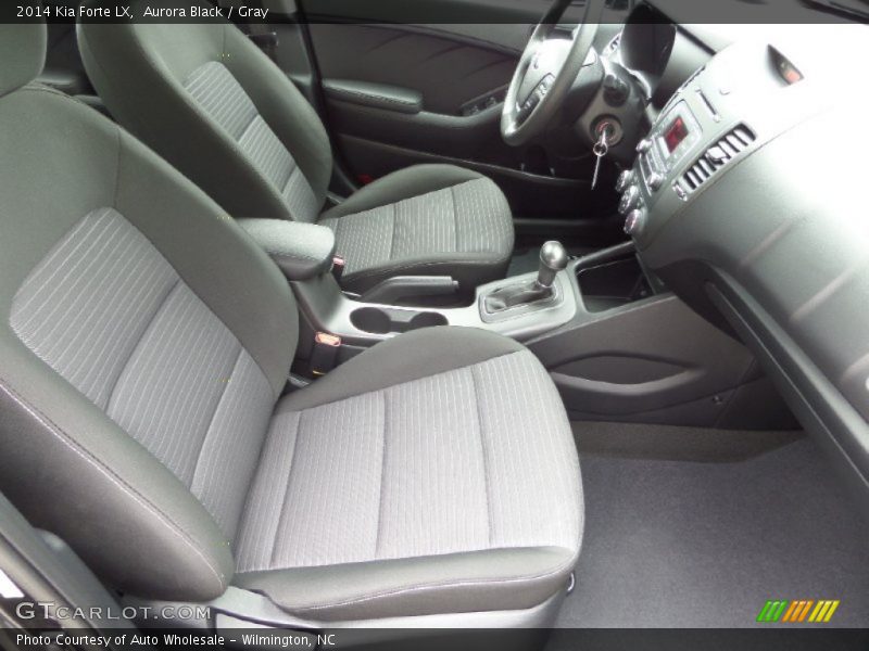Aurora Black / Gray 2014 Kia Forte LX