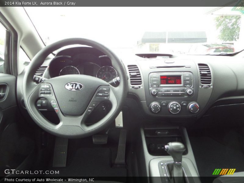 Aurora Black / Gray 2014 Kia Forte LX