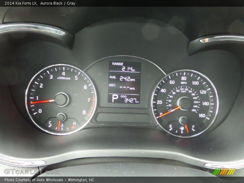 Aurora Black / Gray 2014 Kia Forte LX