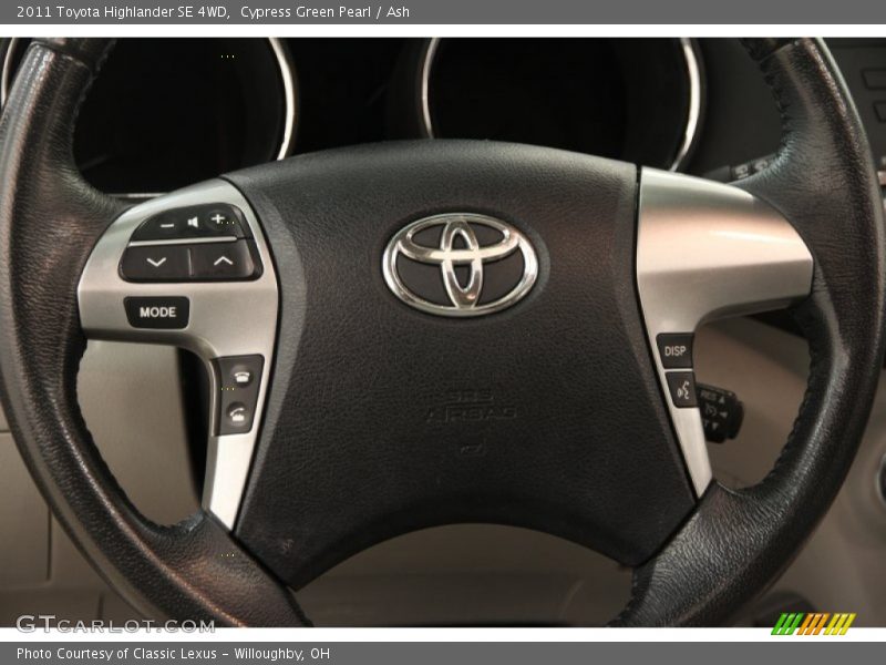Cypress Green Pearl / Ash 2011 Toyota Highlander SE 4WD