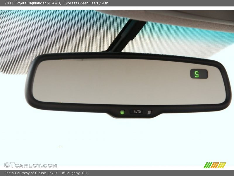 Cypress Green Pearl / Ash 2011 Toyota Highlander SE 4WD