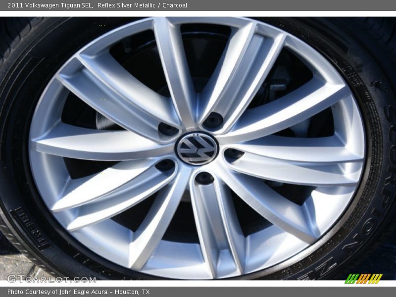 Reflex Silver Metallic / Charcoal 2011 Volkswagen Tiguan SEL