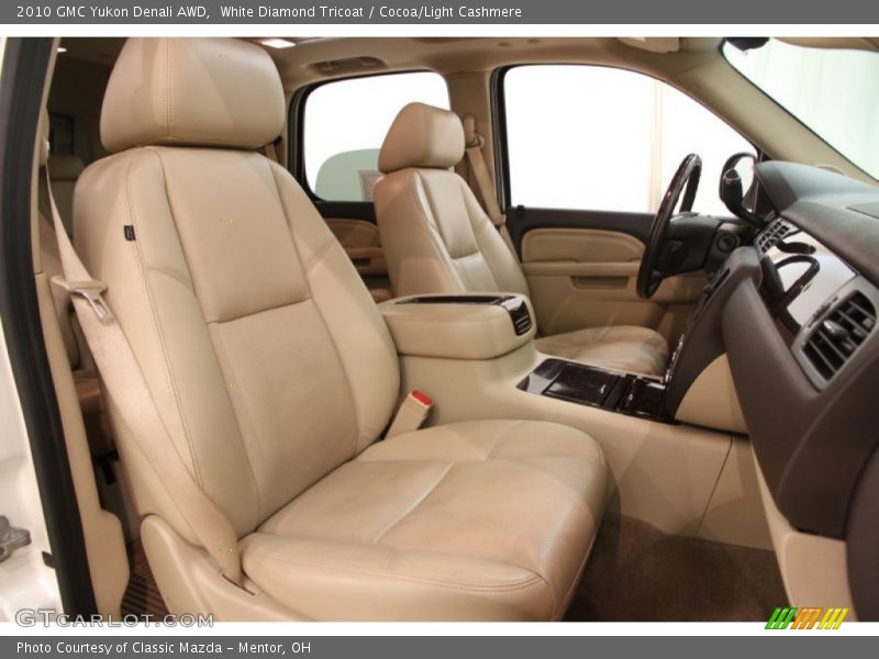  2010 Yukon Denali AWD Cocoa/Light Cashmere Interior