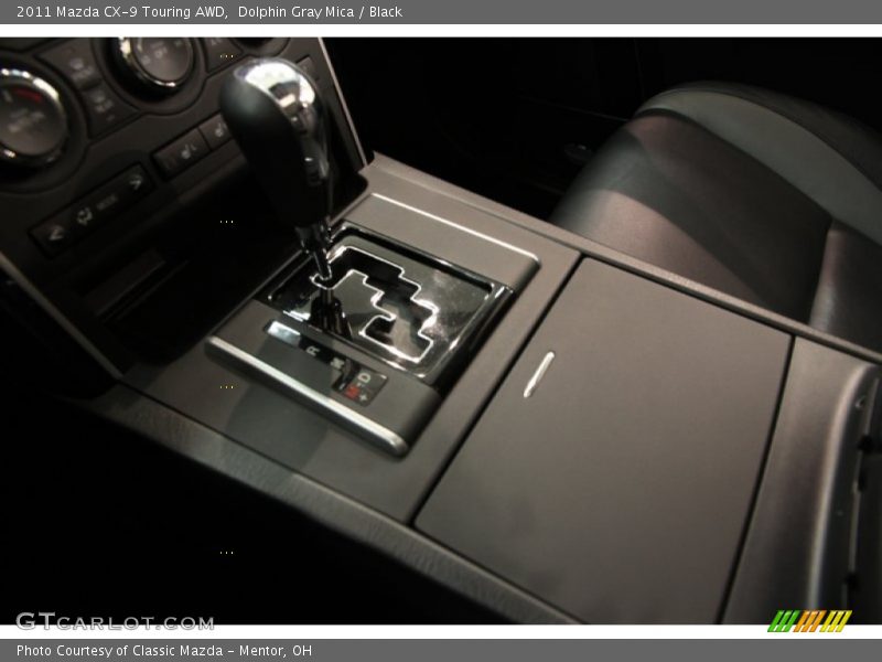 Dolphin Gray Mica / Black 2011 Mazda CX-9 Touring AWD