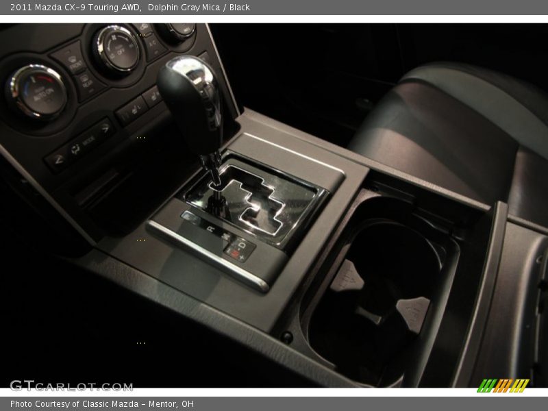 Dolphin Gray Mica / Black 2011 Mazda CX-9 Touring AWD